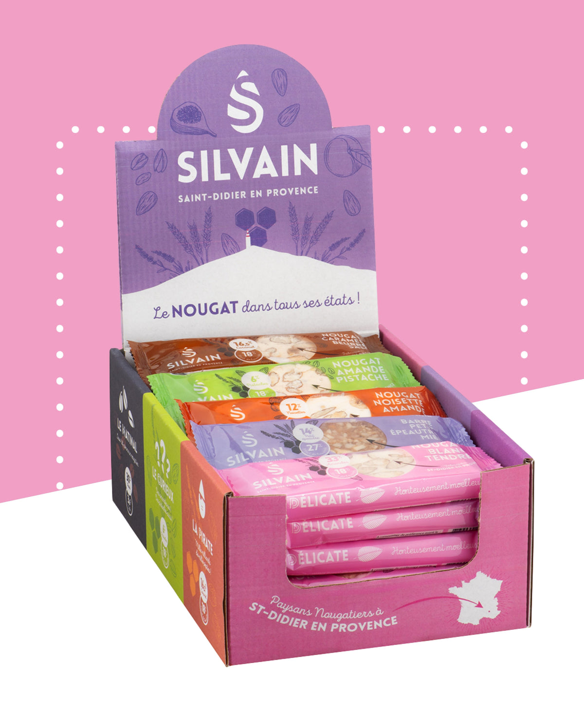 Pack de 25 barres nomades