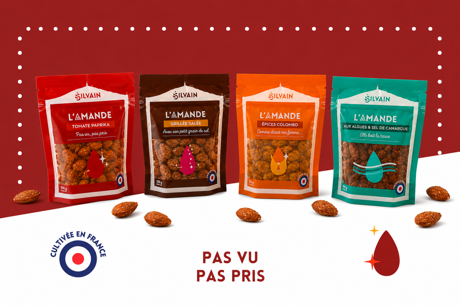 Pack assortiments - Amandes apéritives