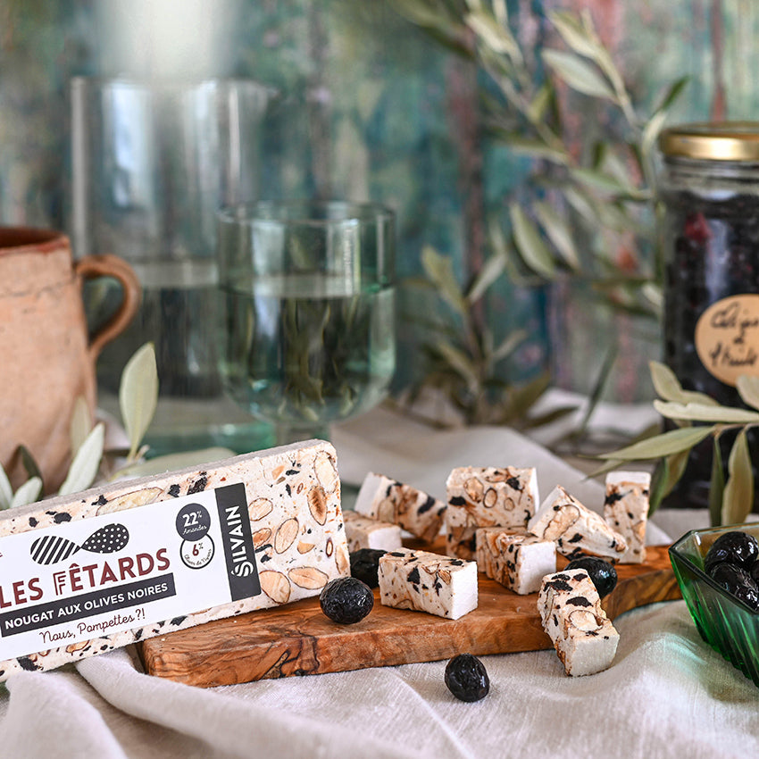 nougat apéritif aux olives noires de Nyons