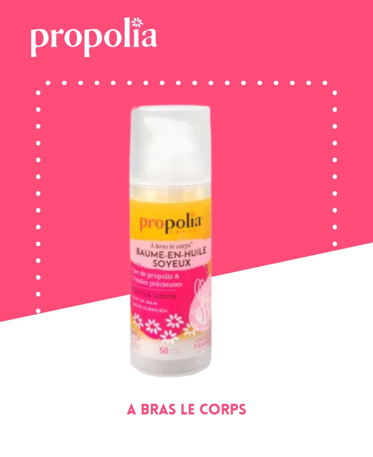 Baume-en-huile soyeux Corps certifié Bio