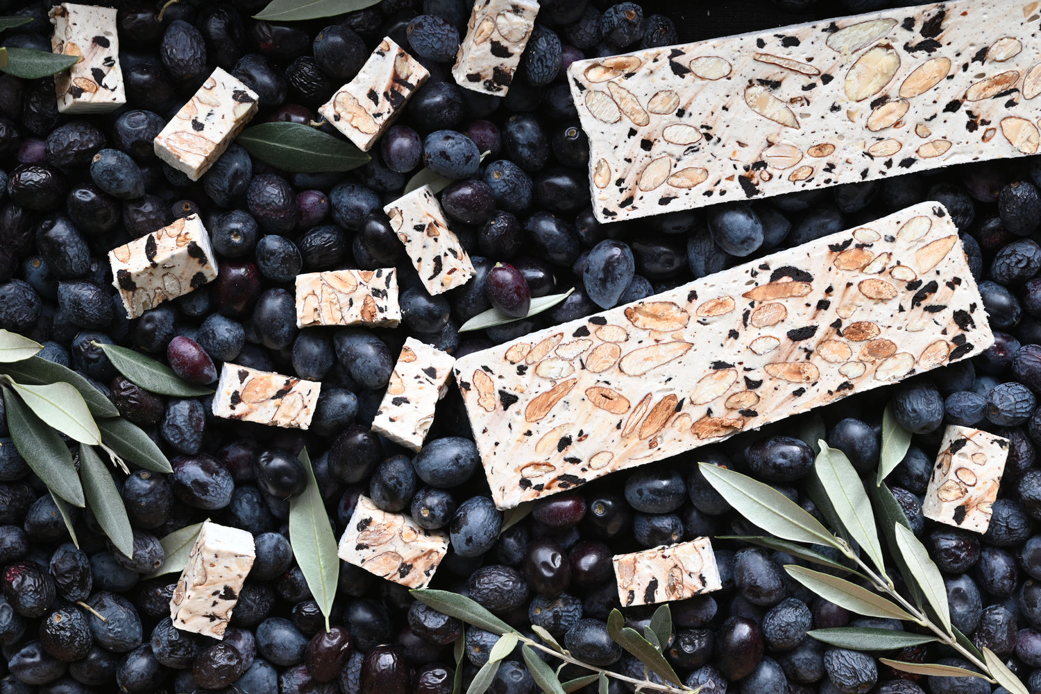 Les fêtards - Nougat aux olives noires de Nyons