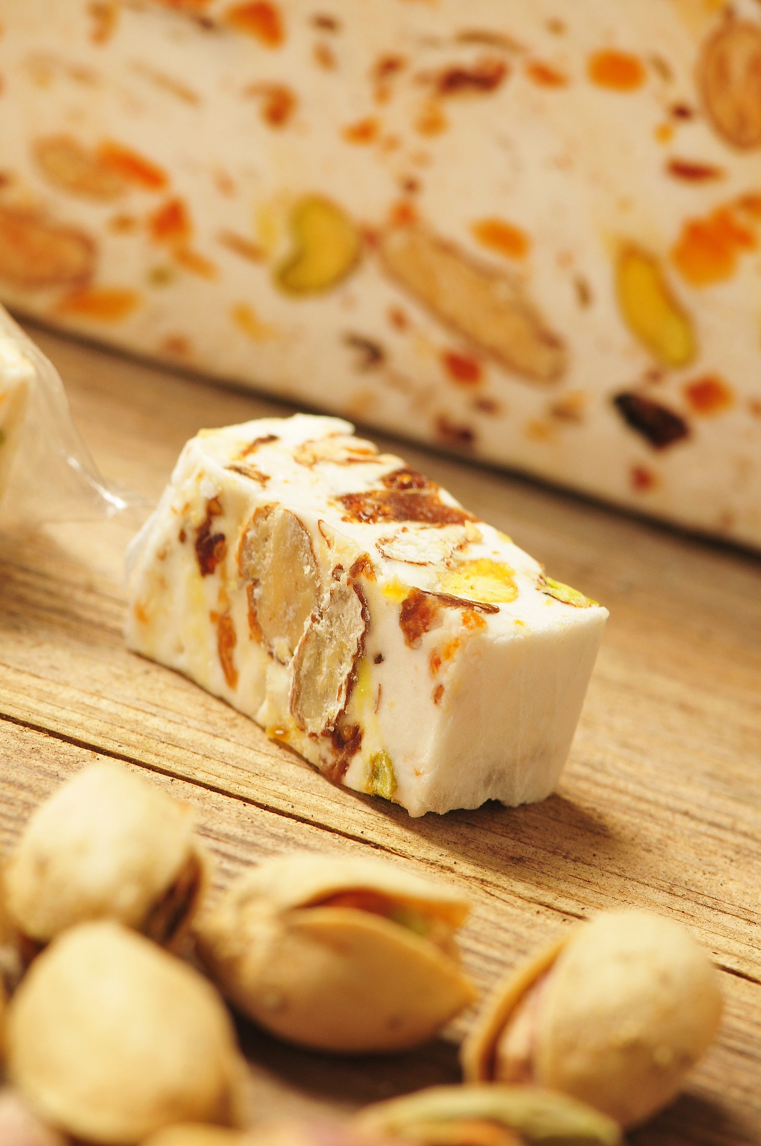Le gargantua - Nougat abricot, figue, pistache en sachet et vrac