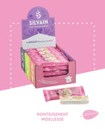 Nougat blanc tendre La Délicate en pack de 30g avec amandes grillées et miel de lavande