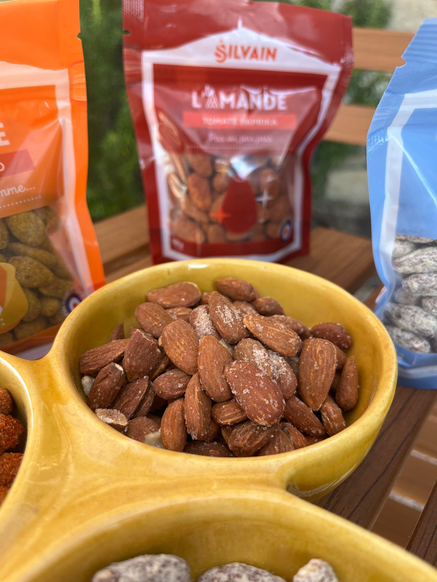Amandes salées grillées