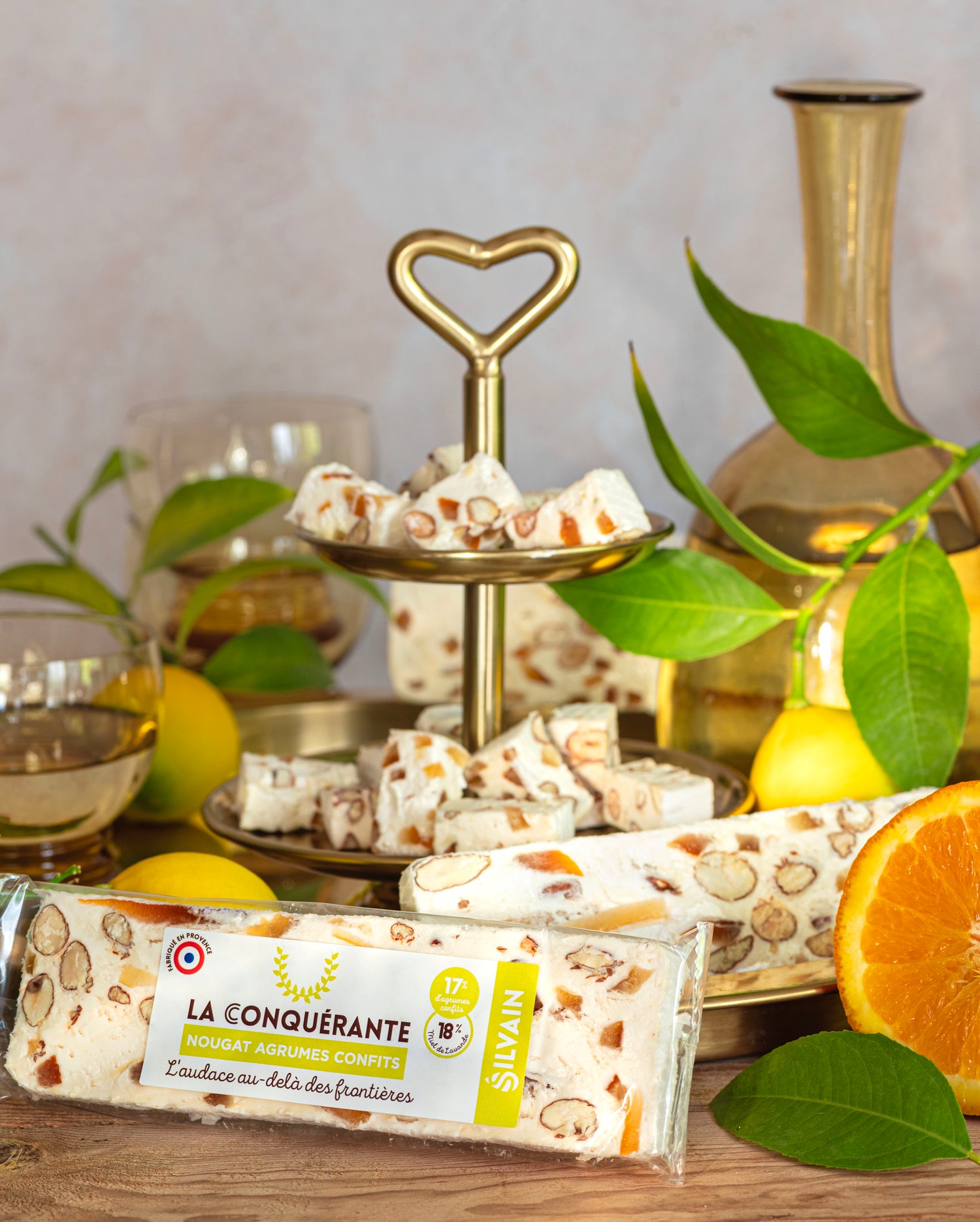La conquérante - Nougat blanc agrumes