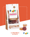 Assorted fruit pastes in various colors, made from local Provençal fruit pulp.