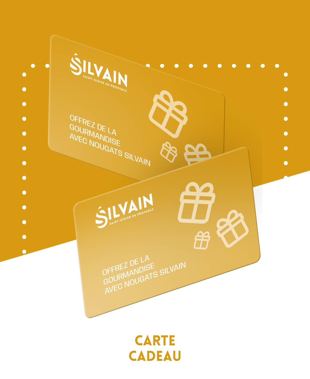 Carte cadeau Nougats Silvain