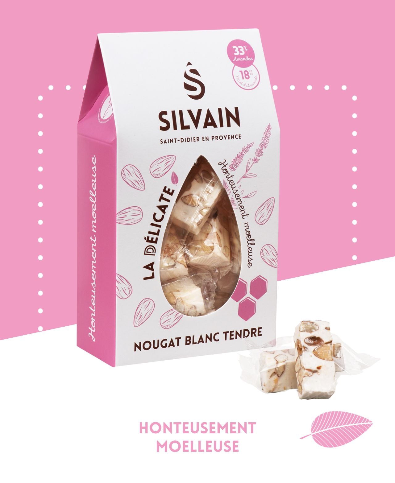 La délicate - Nougat blanc tendre