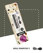 Nougat blanc aux olives noires de Nyons AOP avec romarin finement moulu