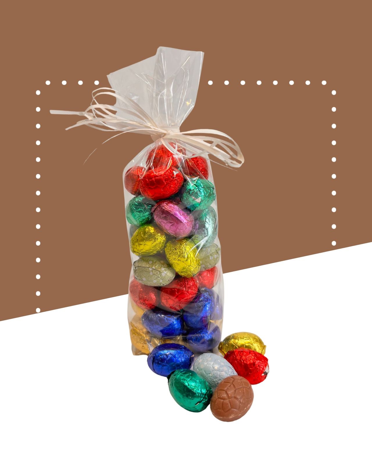 Les Oeufs pliés à cacher