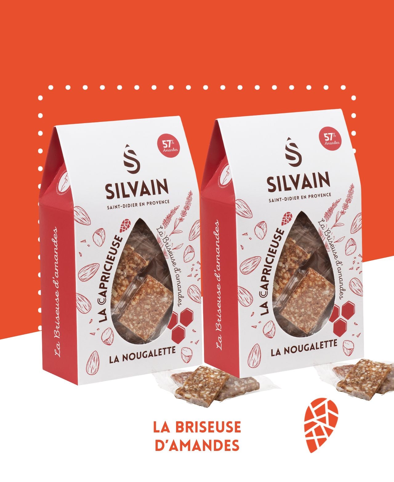 La capricieuse - Nougalette en pack