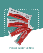 Mix pack of four energy bars, two sweet with honey and two savory with olives and quinoa.