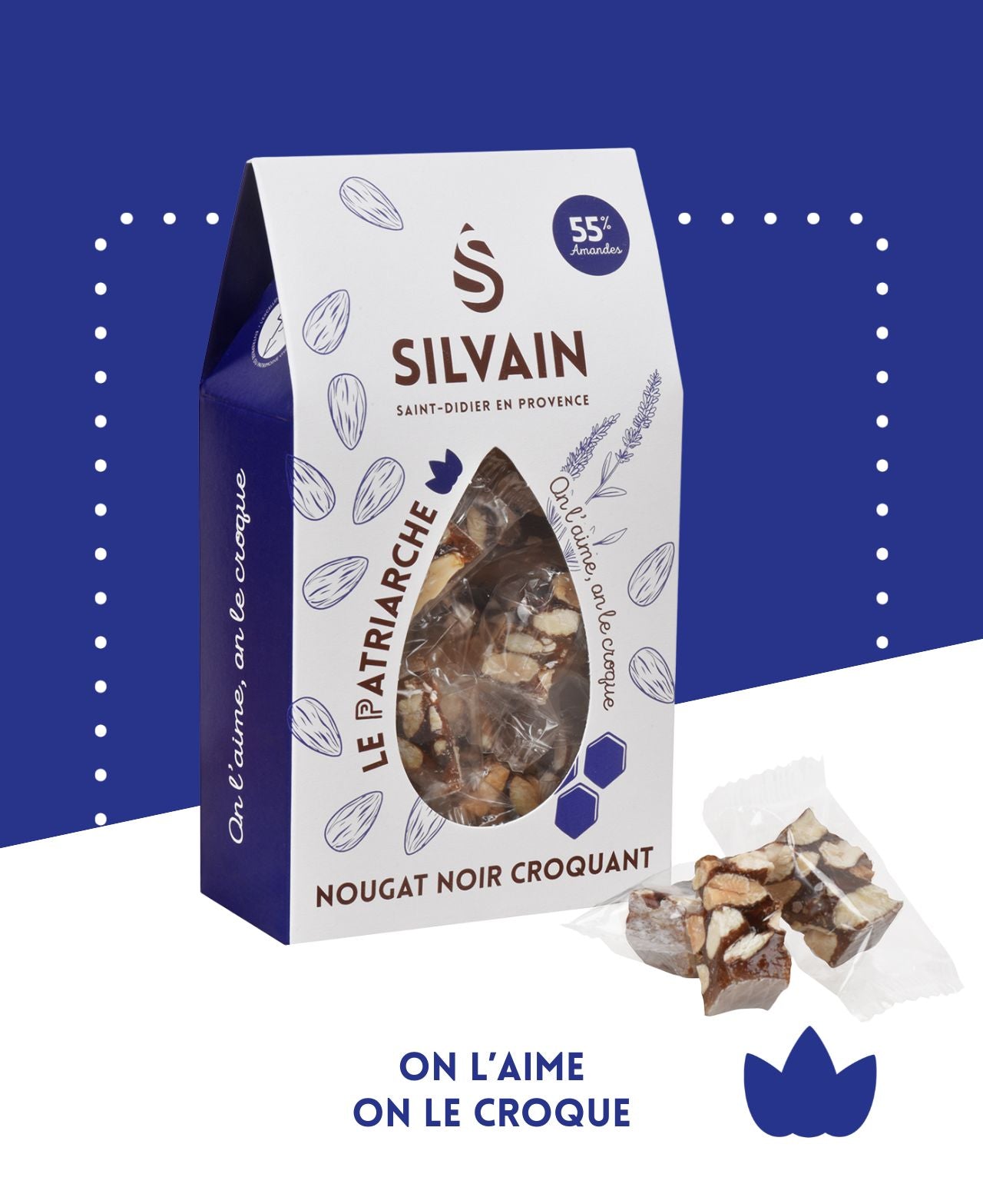 Le patriarche - Nougat noir croquant