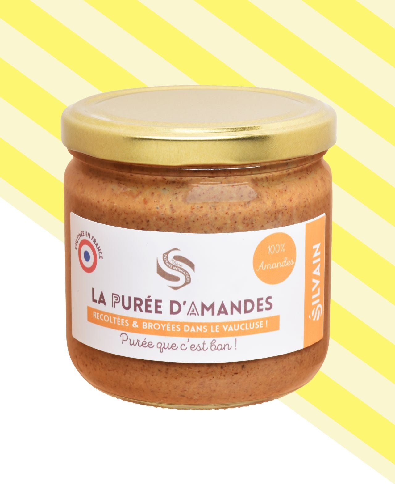 Purée d’amandes 100% SILVAIN