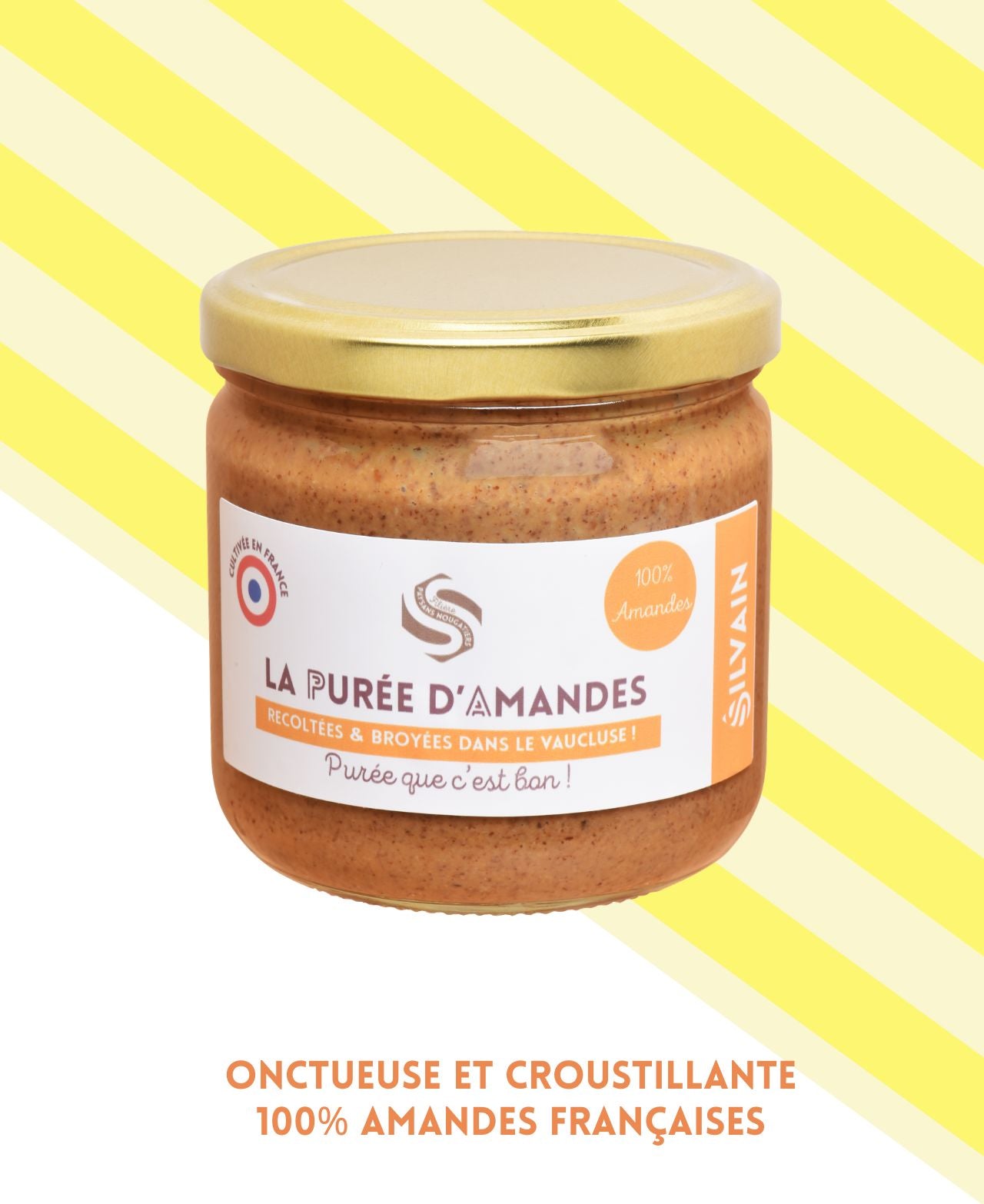 Purée d’amandes 100% SILVAIN