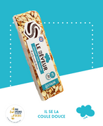 Nougat noir tendre Le Rêveur avec 60% d'amandes, miel de lavande, arôme d'orange et cognac