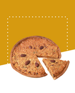 Tarte aux amandes et fruits confits sur pâte brisée dorée et croustillante